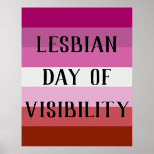 Poster - Lesbian Day of Visibility