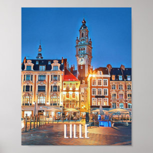 Poster Lille Photo Vintage