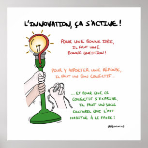Poster "L'innovation, ça s'active!"