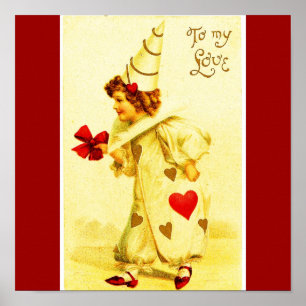Poster-Love Art-Vintage Valentine 15 Poster