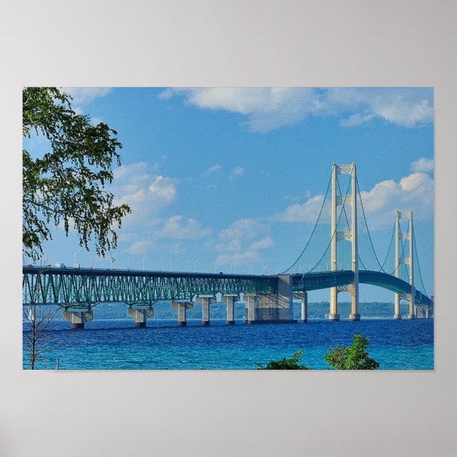 Poster Mackinac Bridge (Front)