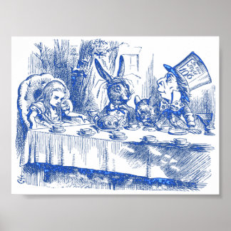 Poster: Mad Hatter Tea Party Poster
