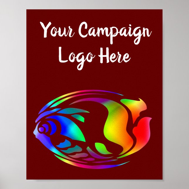 Poster Making Business DIY Theme Layout Idea (Front)