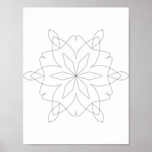 Poster - Mandala to Colour