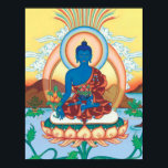 POSTER Medicine Buddha - starting from $14.25<br><div class="desc">The Medicine Buddha is the embodiment of all the Buddhas’ healing qualities, associated with healing both physical and mental suffering.
Making a connection with him by practising meditation, reciting his mantra or even just saying his name helps us achieve our potential for ultimate healing.</div>