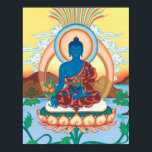 POSTER Medicine Buddha - starting from $14.25<br><div class="desc">The Medicine Buddha is the embodiment of all the Buddhas’ healing qualities,  associated with healing both physical and mental suffering. 
 Making a connection with him by practising meditation,  reciting his mantra or even just saying his name helps us achieve our potential for ultimate healing.</div>