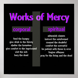 Poster-Merciful Works Poster