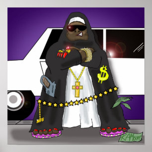 Poster "Motha-Soo-Peer-i-Yah - By Kev Moore