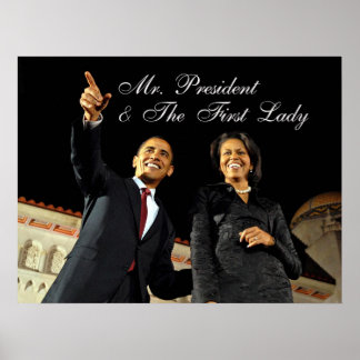 Poster Mr. President & The First Lady