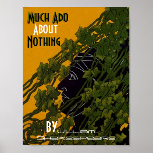 Poster Much Ado About Nothing William Shakespeare