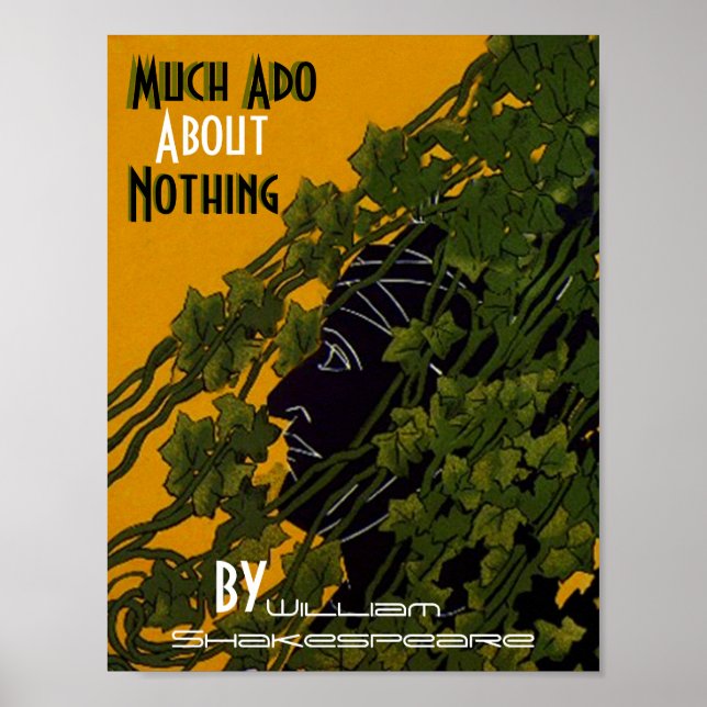 Poster Much Ado About Nothing William Shakespeare (Front)