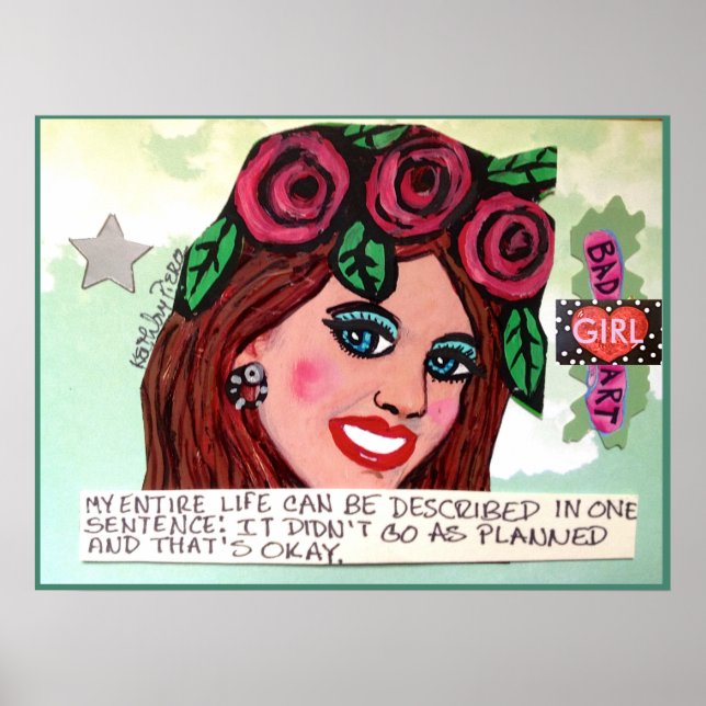 POSTER-MY ENTIRE LIFE CAN BE DESCRIBED POSTER (Front)