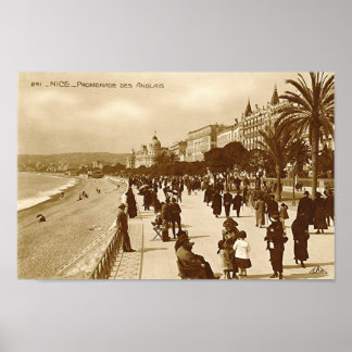 Poster, Nice, Promenade des Anglais Poster