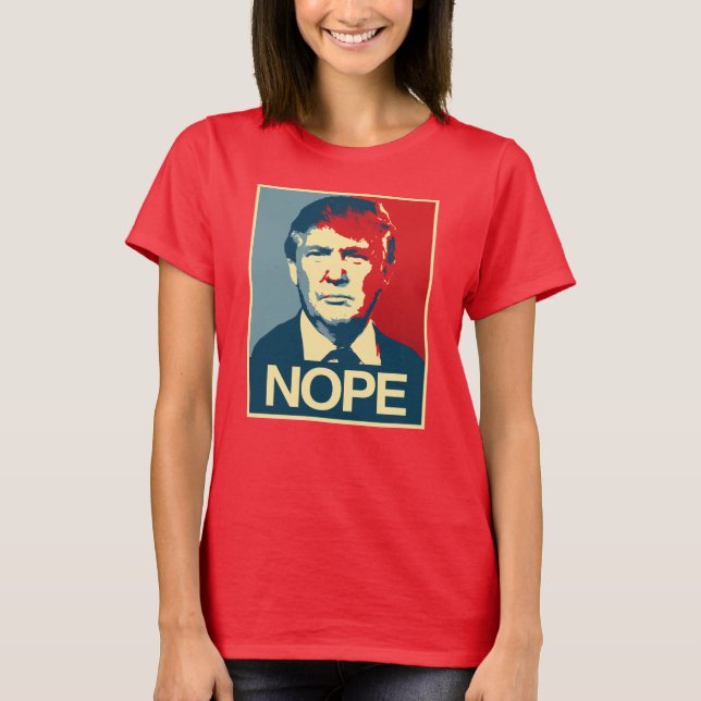 Poster Nope - Donald Trump - T-Shirt (Front)