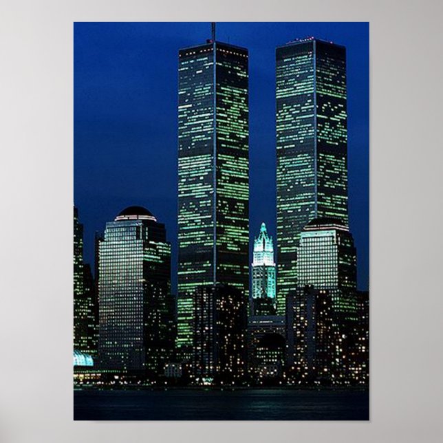 POSTER NYC~ World Trade Center ~ Twin Towers (Front)