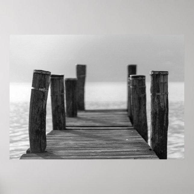 Poster Ocean Dock Scene (Front)