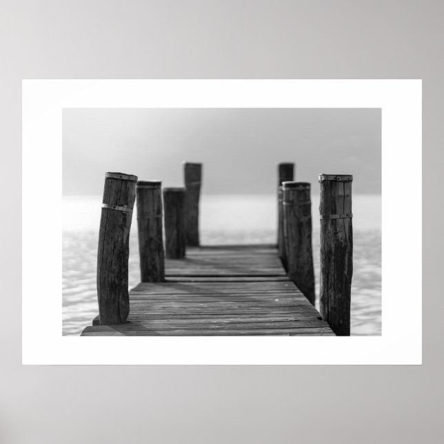 Poster Ocean Dock Scene (Front)