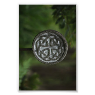 Poster of an old Irish symbol