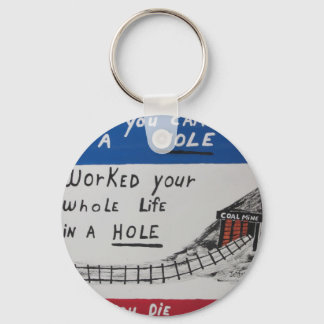 Poster of Coal Miners Life Key Ring