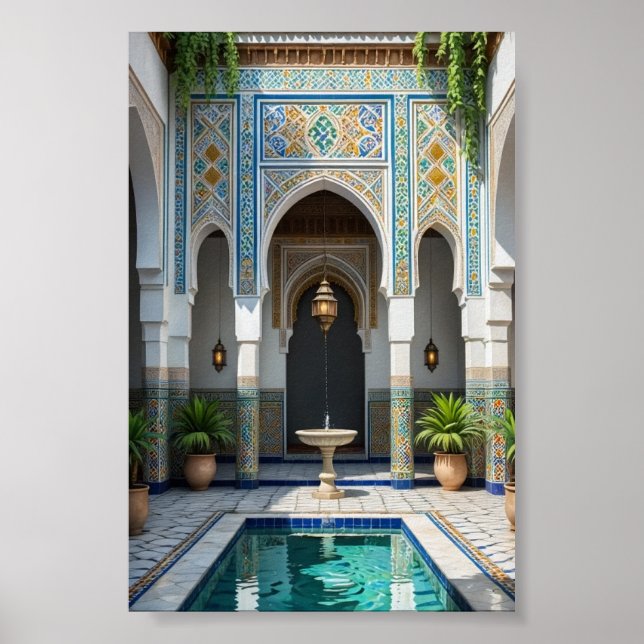 poster of Moroccan riad  (Front)