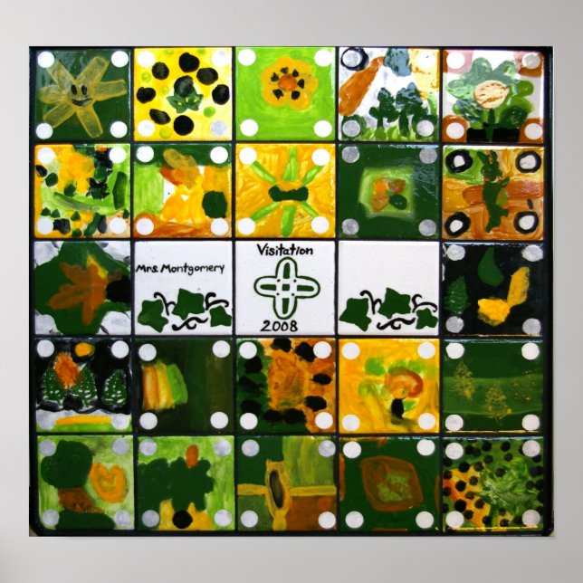 Poster of Mrs. Montgomery's Class Art Project (Front)