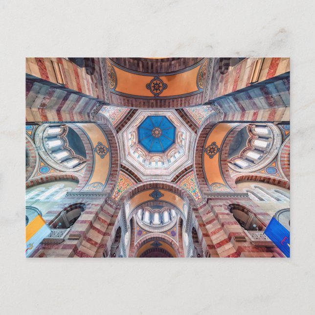 Poster of Notre-Dame-de-la-Garde Postcard (Front)