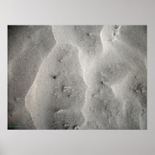 Poster of  Quartz Sand Abstract from Siesta Keys