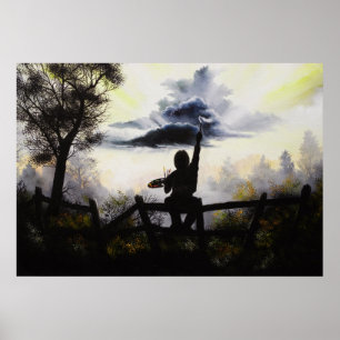 Poster of Self Portrait David E Paul