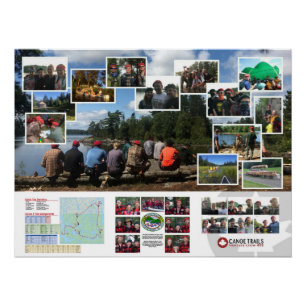 Poster of the Canoe Trails 2017 Canadian Trip