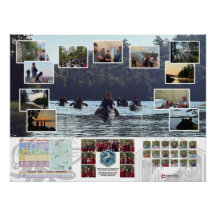Poster of the Canoe Trails 2025 Canadian Trip