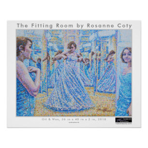 Poster of The Fitting Room by Rosanne Coty