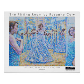 Poster of The Fitting Room by Rosanne Coty
