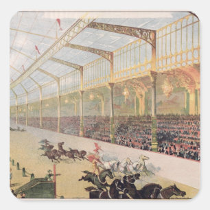 Poster of the Hippodrome de l'Alma Square Sticker