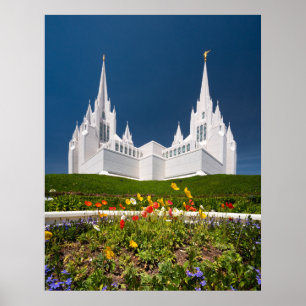 Poster of the San Diego LDS Temple