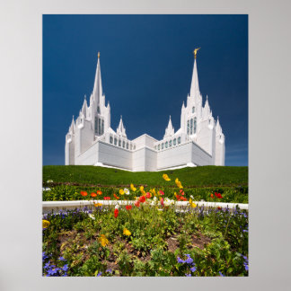 Poster of the San Diego LDS Temple