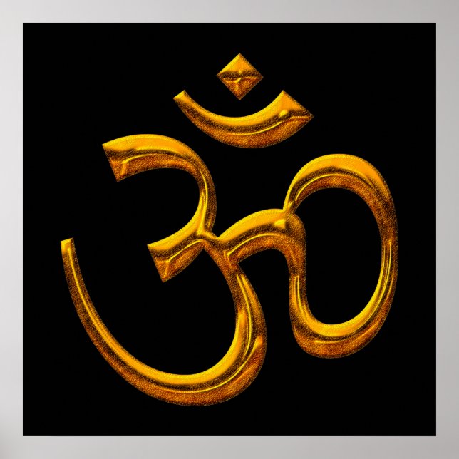 Poster OM,Old Gold Effect (Front)