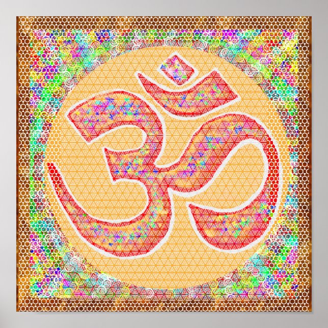 POSTER OMmantra SaiBaba (Front)