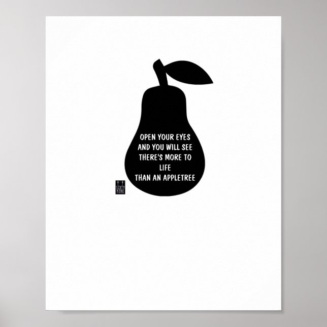 poster  "OPEN YOUR EYES..." (Front)