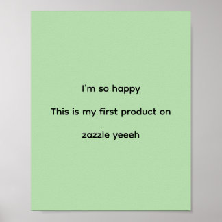 Poster Paper happy