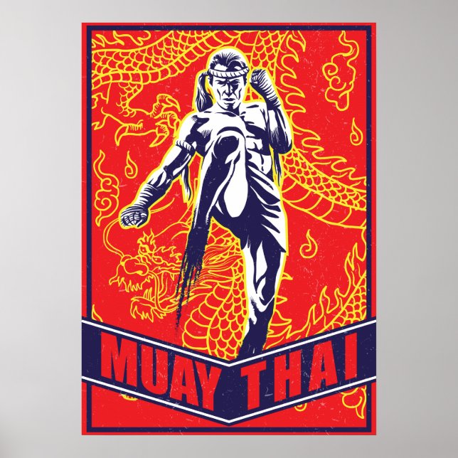 Poster Paper (Matte) - Muay Thai (Front)
