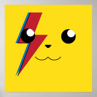 Poster para parede Picachu