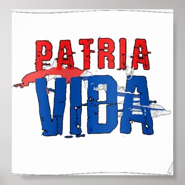 Poster Patria y vida (Front)