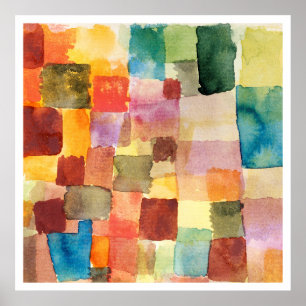 POSTER : PAUL KLEE : UNTITLED : 1914