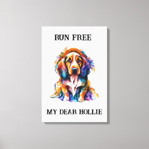POSTER , PET DOG CANVAS PRINT