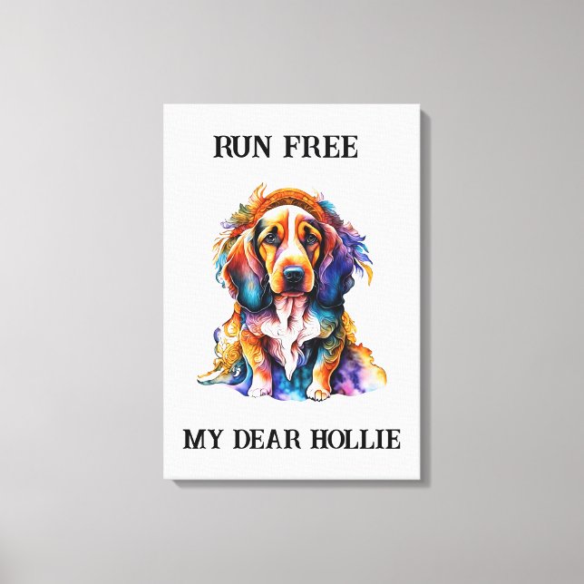 POSTER , PET DOG CANVAS PRINT (Front)
