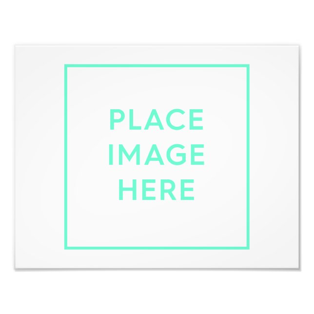 Poster Photo Enlargement Print 14" x 11" (Front)