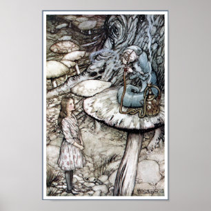 Poster/Print: Advice from a Caterpillar Poster