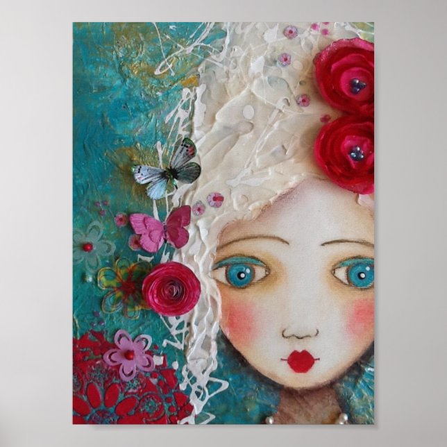 Poster Print By Julie Ryder - Marie Antoinette (Front)