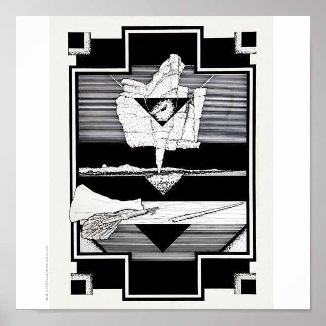 Poster/Print: "Cliffs/Nature Morte" Poster (Front)