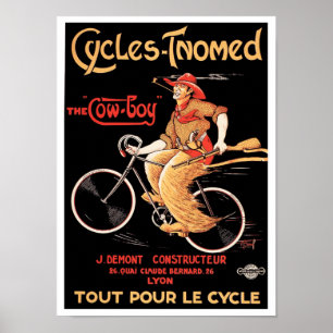 Poster/Print: Cycles Tnomed "The Cowboy" Poster
